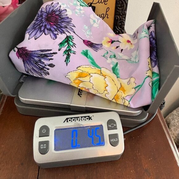 Liz Claiborne Womens Top Large Floral Flare Layered Sleeve Boho Bloomcore 17930 - Picture 8 of 8